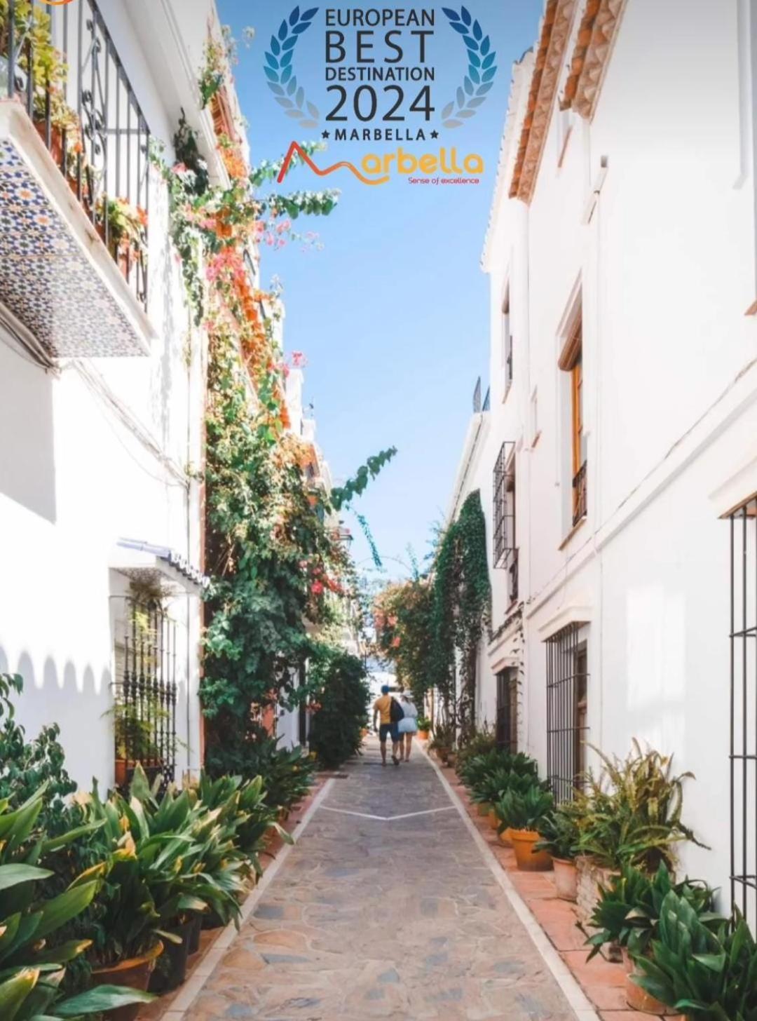 Amazing Front Sea View Studio. Marbella Centre Εξωτερικό φωτογραφία